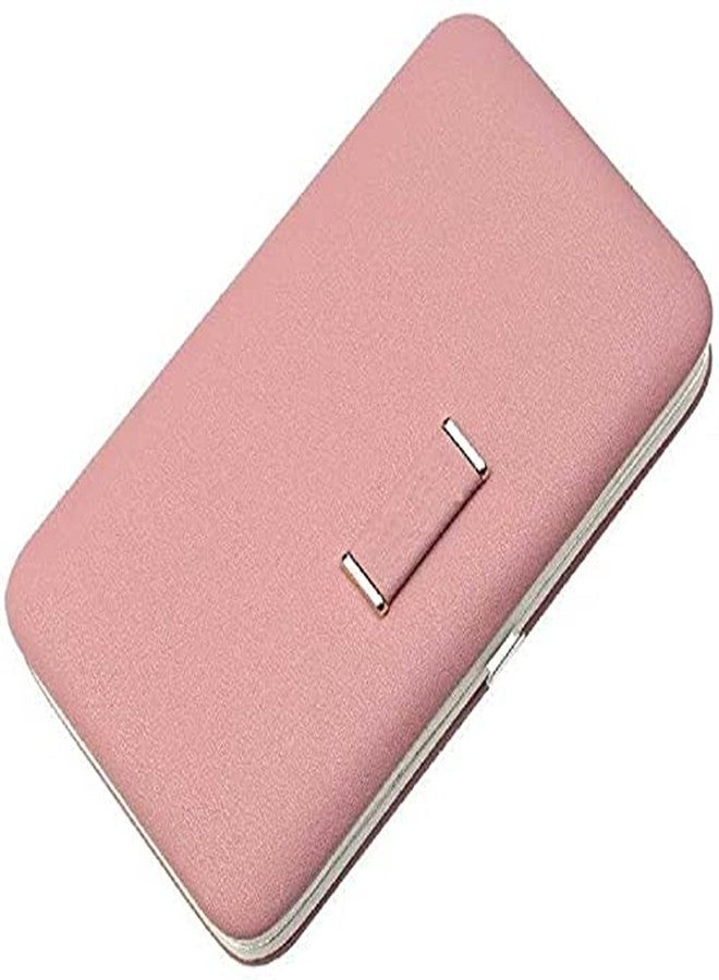 Alexvyan Pink Wallet Female Clutch Bag Women/Ladies/Girls Wallets Long Purses Card Holder Phone Pocket -1 - Image 1